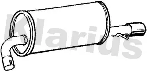 крайно гърне KLARIUS             