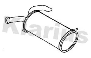 крайно гърне KLARIUS             