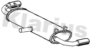 крайно гърне KLARIUS             