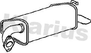 крайно гърне KLARIUS             