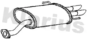 крайно гърне KLARIUS             