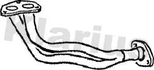 изпускателна тръба KLARIUS             