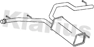 крайно гърне KLARIUS             