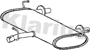 крайно гърне KLARIUS             