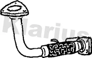 изпускателна тръба KLARIUS             