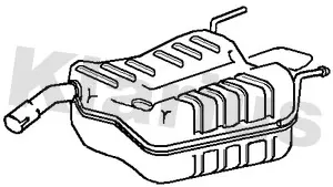 крайно гърне KLARIUS             