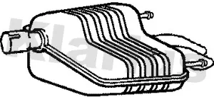 крайно гърне KLARIUS             