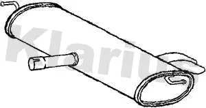 крайно гърне KLARIUS             