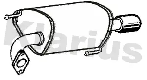 крайно гърне KLARIUS             