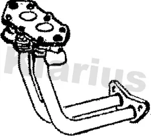 изпускателна тръба KLARIUS             