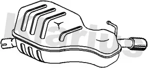 крайно гърне KLARIUS             