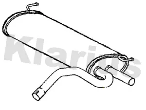 крайно гърне KLARIUS             