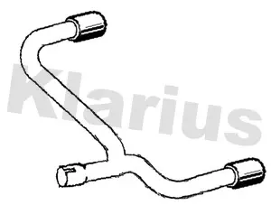 изпускателна тръба KLARIUS             
