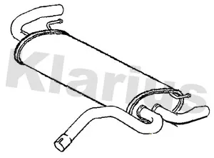 крайно гърне KLARIUS             