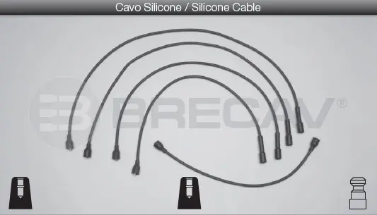 комплект запалителеи кабели BRECAV              