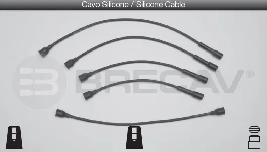 комплект запалителеи кабели BRECAV              