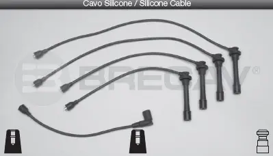 комплект запалителеи кабели BRECAV              