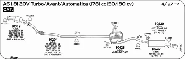 Изпускателна система SIGAM               