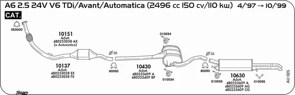 Изпускателна система SIGAM               