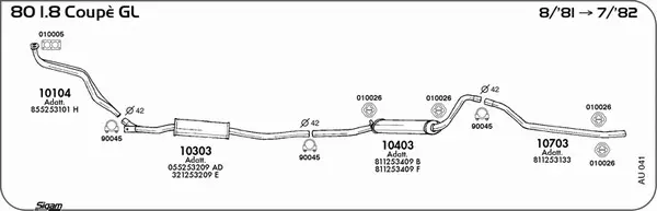 Изпускателна система SIGAM               