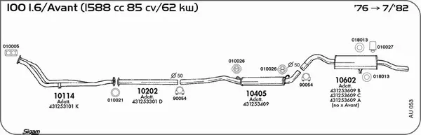 Изпускателна система SIGAM               