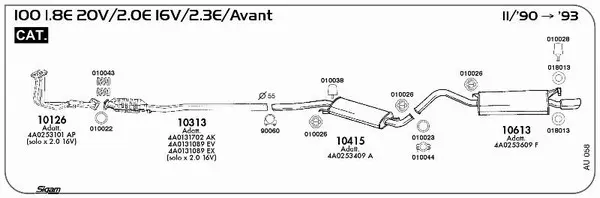 Изпускателна система SIGAM               