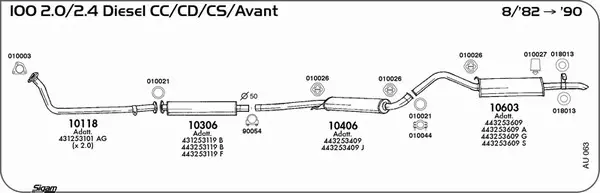 Изпускателна система SIGAM               