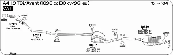 Изпускателна система SIGAM               