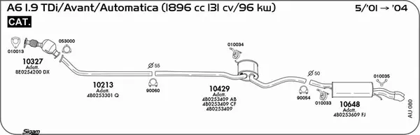 Изпускателна система SIGAM               