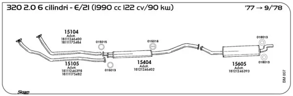 Изпускателна система SIGAM               