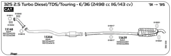 Изпускателна система SIGAM               