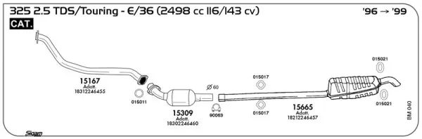 Изпускателна система SIGAM               