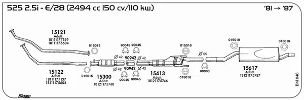 Изпускателна система SIGAM               