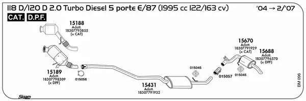 Изпускателна система SIGAM               