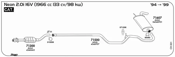 Изпускателна система SIGAM               