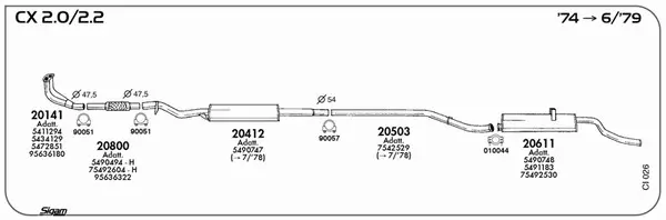 Изпускателна система SIGAM               