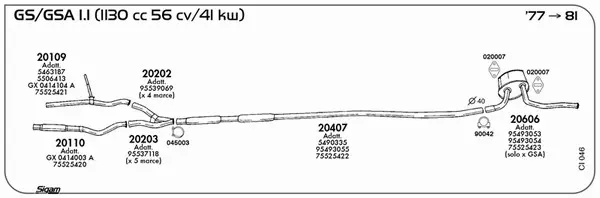 Изпускателна система SIGAM               