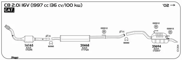 Изпускателна система SIGAM               