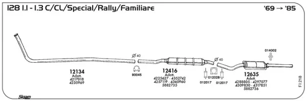 Изпускателна система SIGAM               