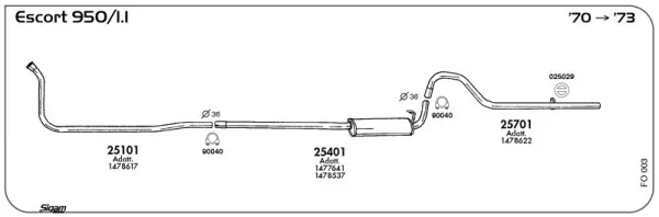 Изпускателна система SIGAM               