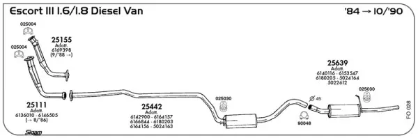 Изпускателна система SIGAM               
