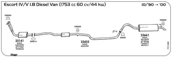 Изпускателна система SIGAM               