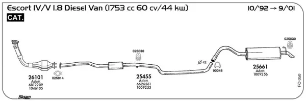 Изпускателна система SIGAM               