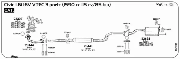 Изпускателна система SIGAM               