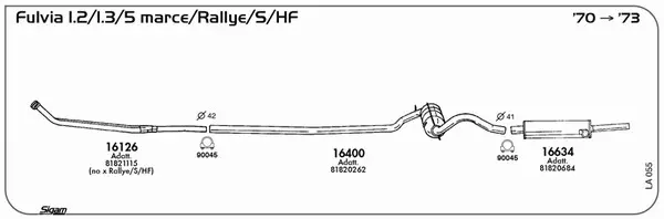Изпускателна система SIGAM               