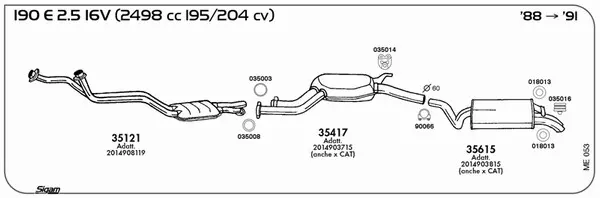 Изпускателна система SIGAM               