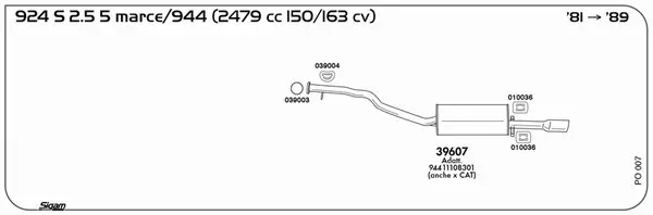 Изпускателна система SIGAM               