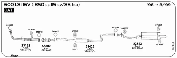 Изпускателна система SIGAM               