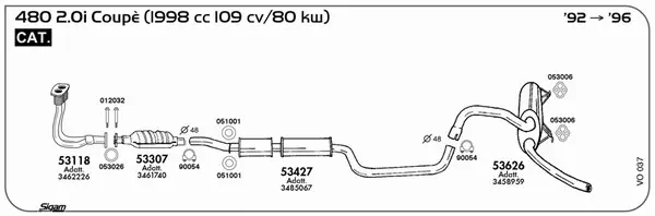 Изпускателна система SIGAM               