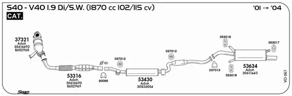 Изпускателна система SIGAM               
